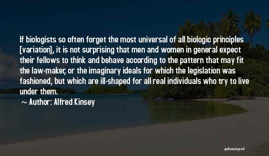 Alfred Kinsey Quotes 439068