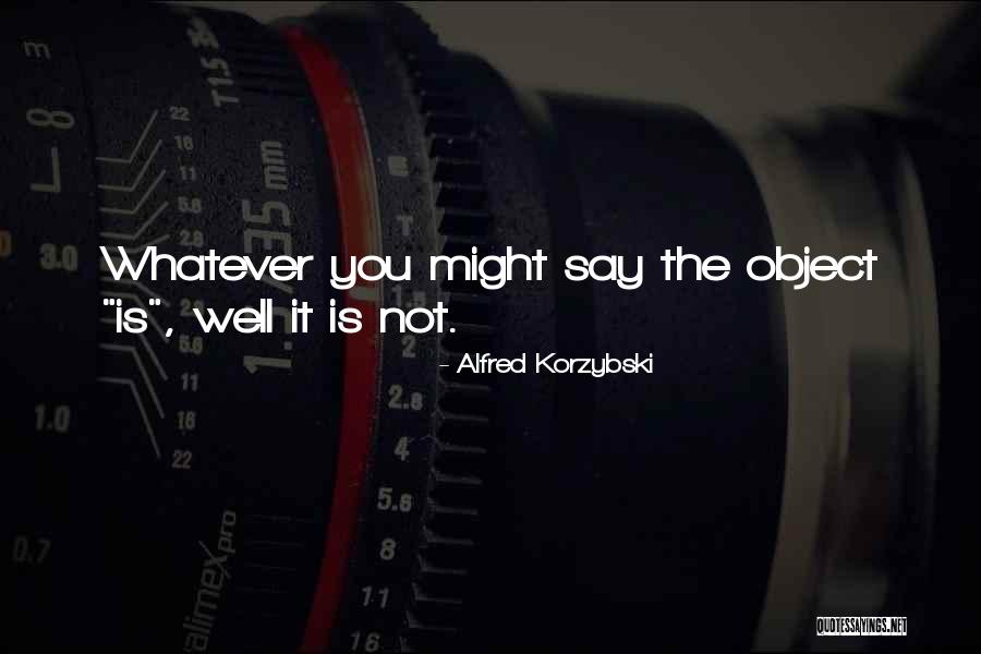 Alfred Korzybski Quotes 1455143