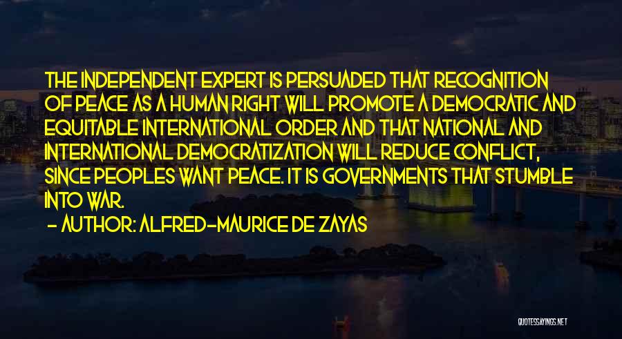 Alfred-Maurice De Zayas Quotes 2155003