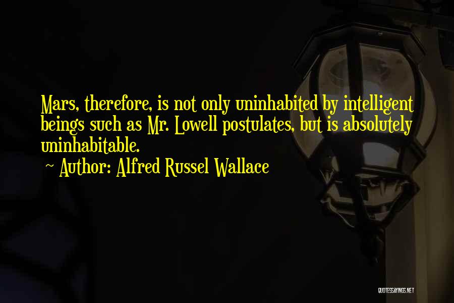 Alfred Russel Wallace Quotes 1485631