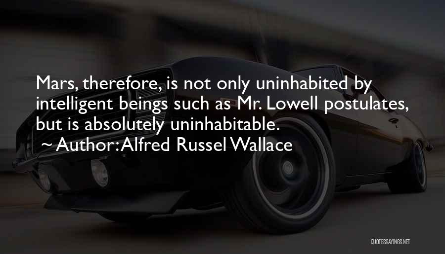 Alfred Wallace Quotes By Alfred Russel Wallace