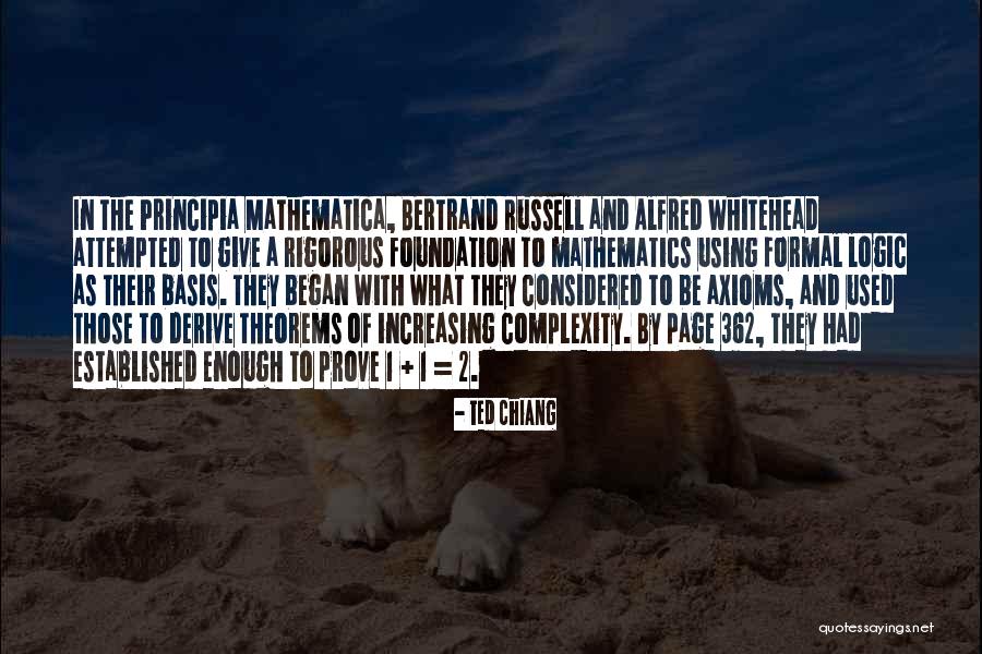 Alfred Whitehead Quotes By Ted Chiang Alfred Whitehead Quotes By Ted Chiang