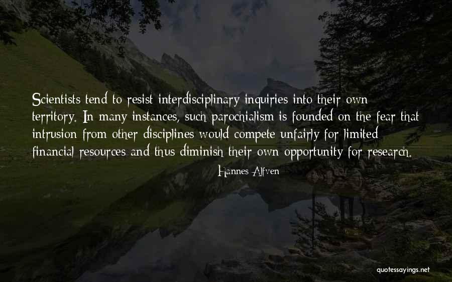 Alfven Quotes By Hannes Alfven