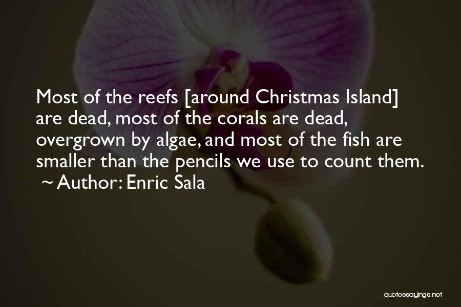 Algae Island Quotes By Enric Sala