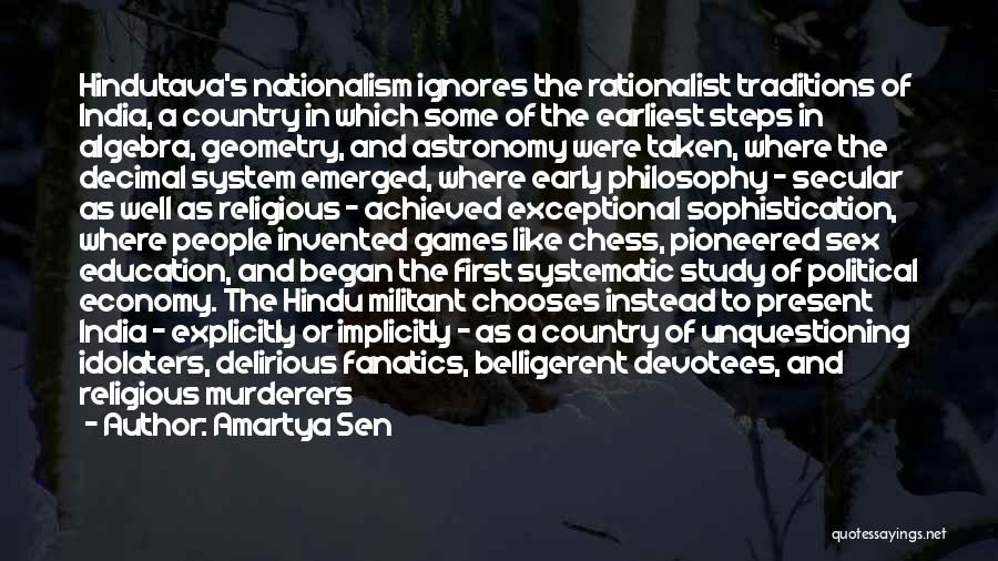 Algebra Quotes By Amartya Sen