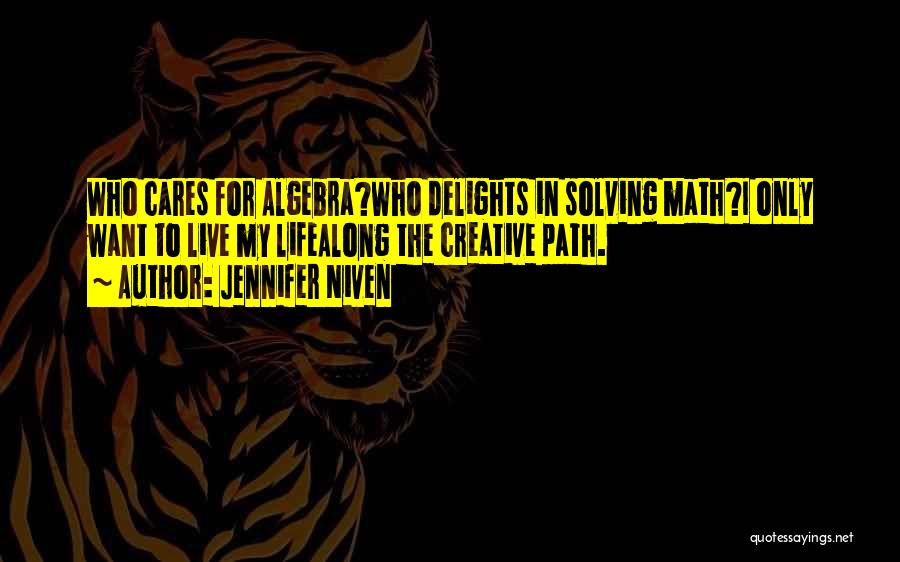 Algebra Quotes By Jennifer Niven