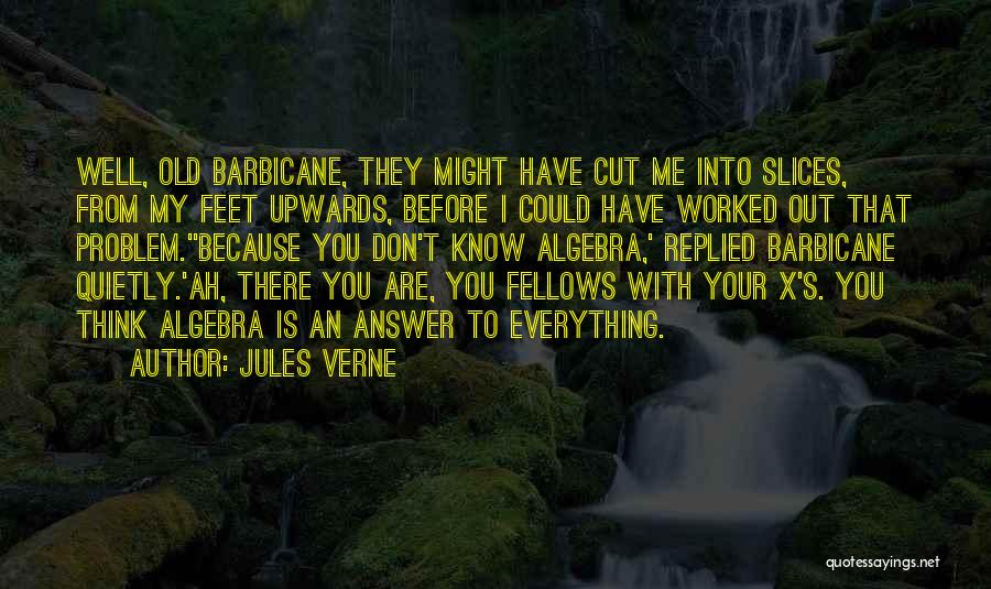 Algebra Quotes By Jules Verne