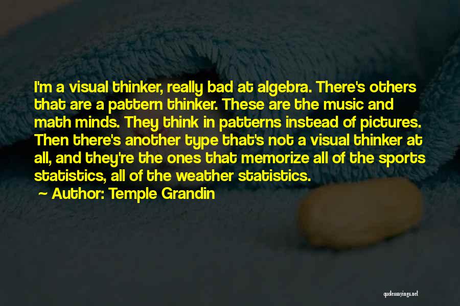 Algebra Quotes By Temple Grandin