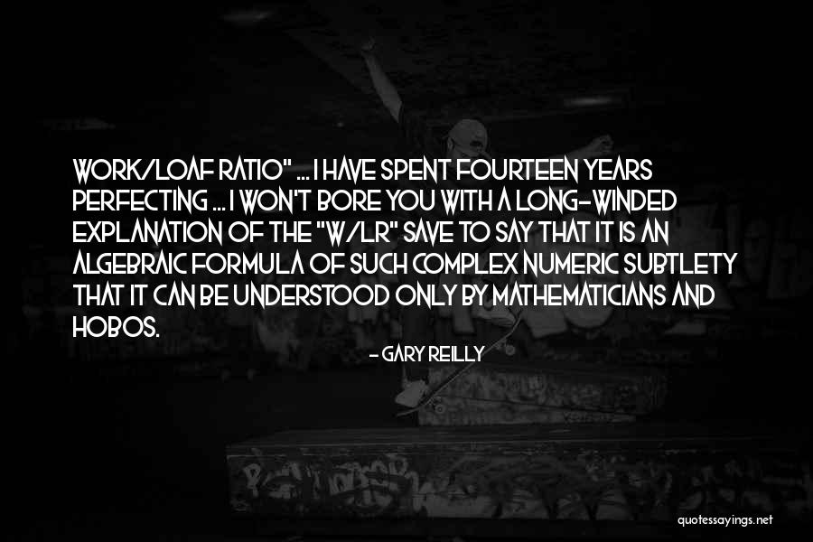 Algebraic Quotes By Gary Reilly