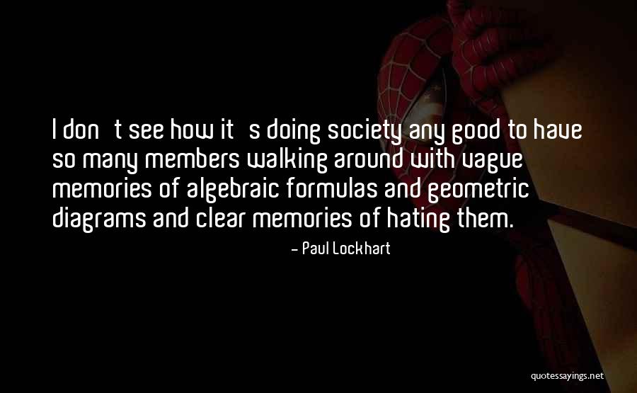 Algebraic Quotes By Paul Lockhart