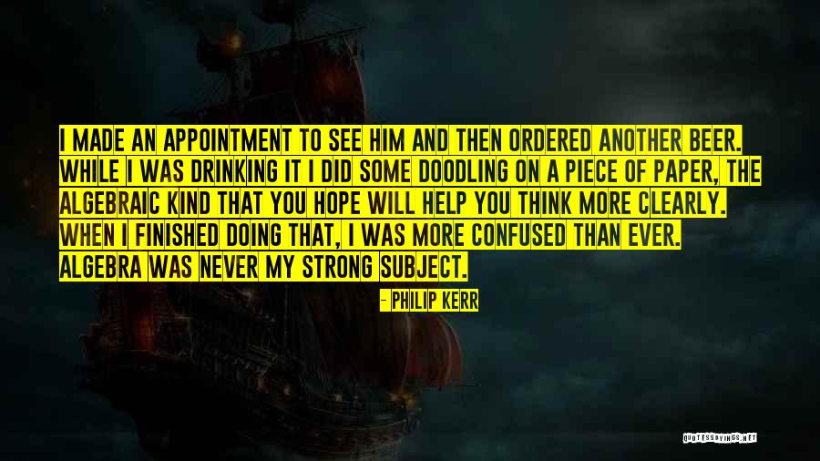 Algebraic Quotes By Philip Kerr