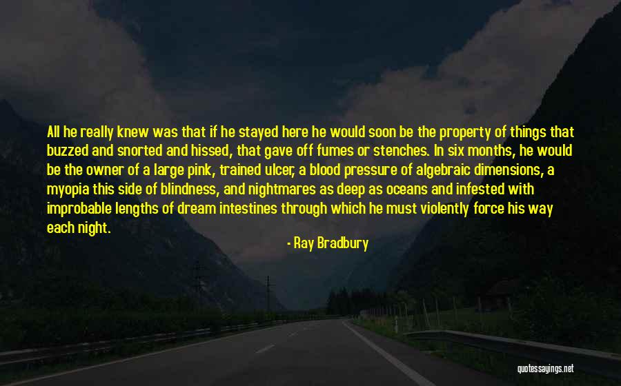 Algebraic Quotes By Ray Bradbury