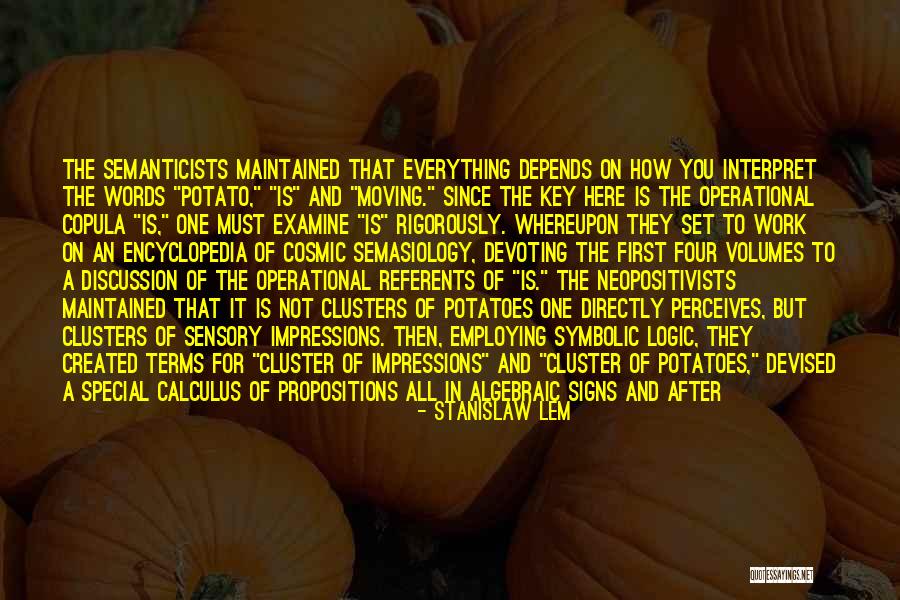 Algebraic Quotes By Stanislaw Lem Algebraic Quotes By Stanislaw Lem