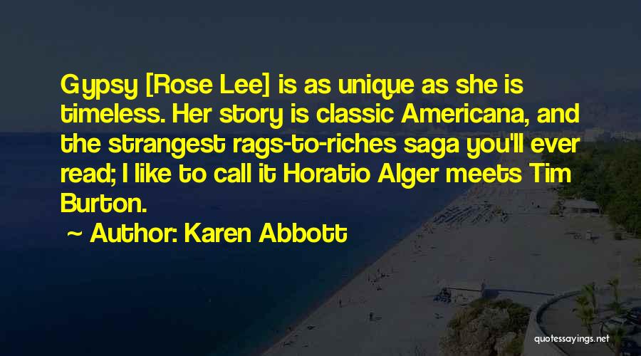 Alger Quotes By Karen Abbott