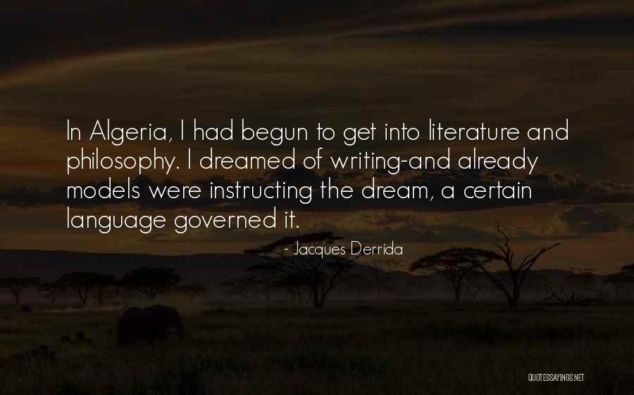 Algeria Quotes By Jacques Derrida Algeria Quotes By Jacques Derrida