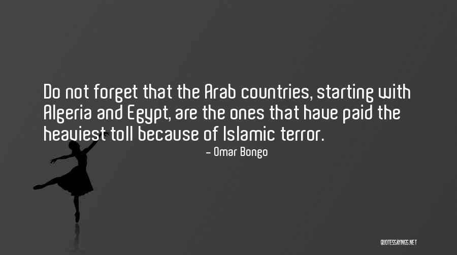 Algeria Quotes By Omar Bongo