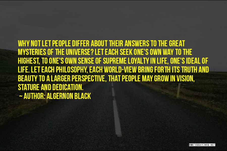 Algernon Black Quotes 1390649