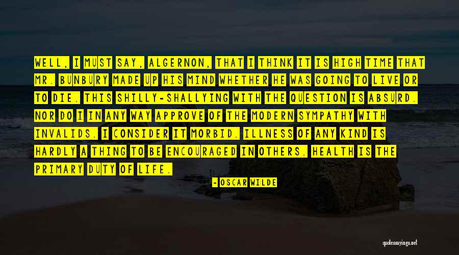 Algernon Bunbury Quotes By Oscar Wilde Algernon Bunbury Quotes By Oscar Wilde