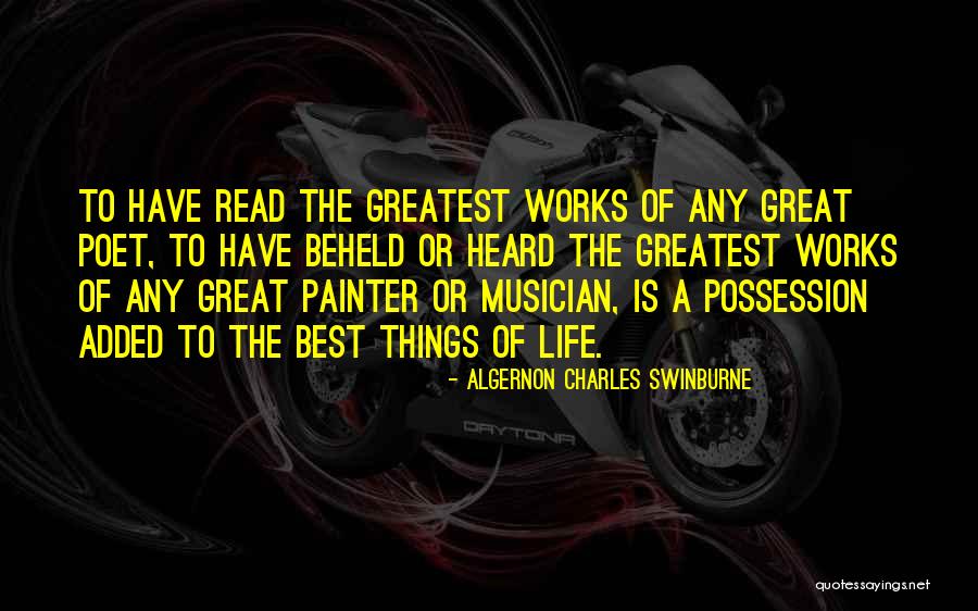 Algernon Quotes By Algernon Charles Swinburne