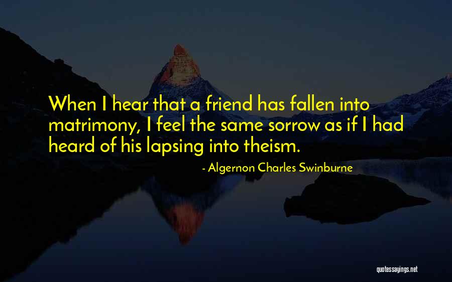 Algernon Quotes By Algernon Charles Swinburne