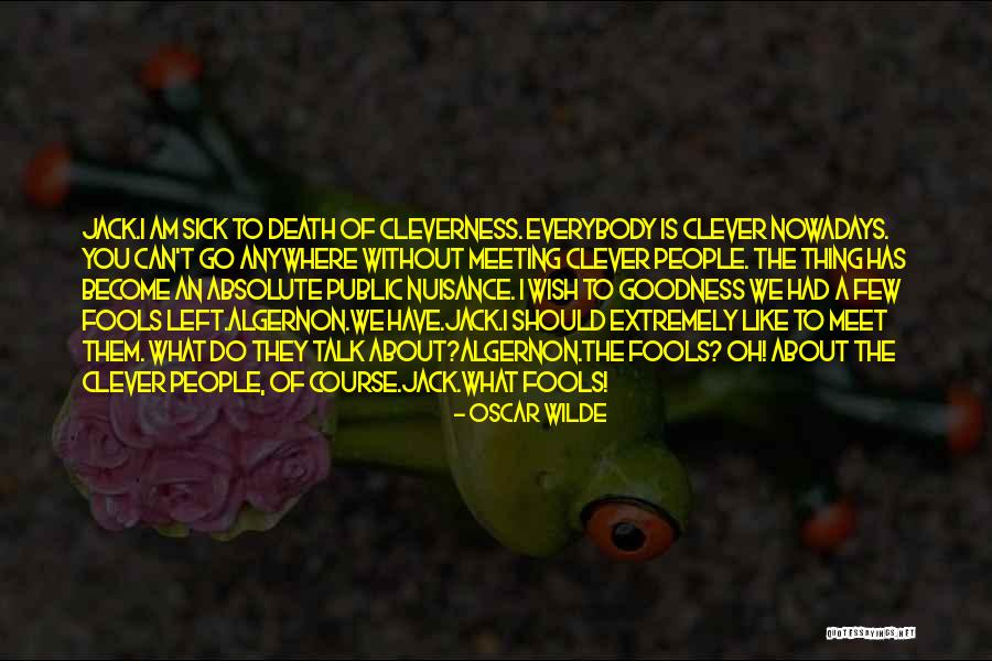 Algernon Quotes By Oscar Wilde Algernon Quotes By Oscar Wilde