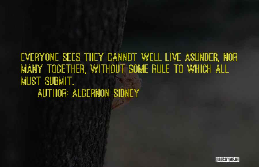 Algernon Sidney Quotes 1430411