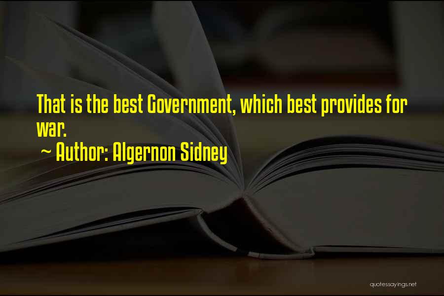 Algernon Sidney Quotes 2102277