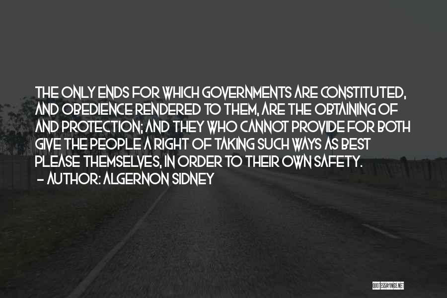 Algernon Sidney Quotes 983900