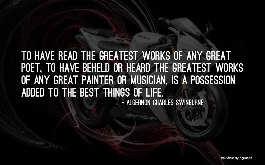 Algernon Swinburne Quotes By Algernon Charles Swinburne