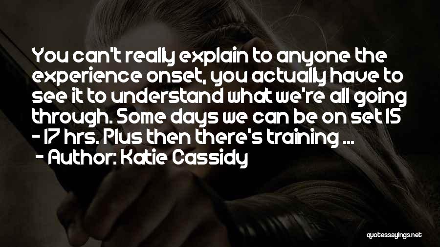 Algers Lake Quotes By Katie Cassidy