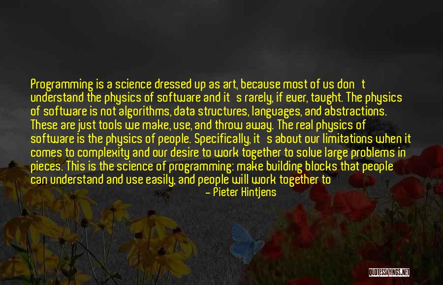 Algorithms And Data Quotes By Pieter Hintjens Algorithms And Data Quotes By Pieter Hintjens