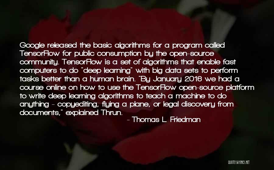 Algorithms And Data Quotes By Thomas L. Friedman Algorithms And Data Quotes By Thomas L. Friedman
