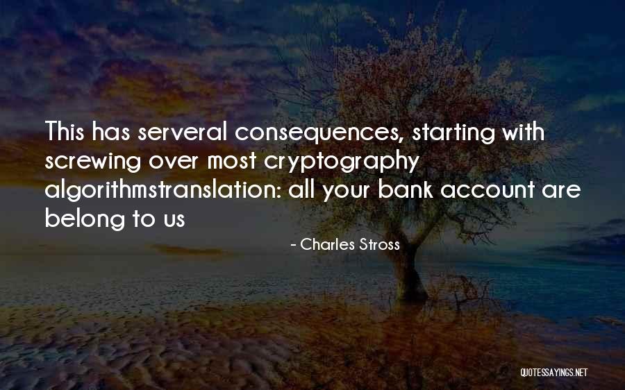 Algorithms Quotes By Charles Stross Algorithms Quotes By Charles Stross