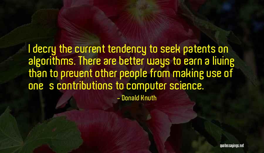 Algorithms Quotes By Donald Knuth Algorithms Quotes By Donald Knuth