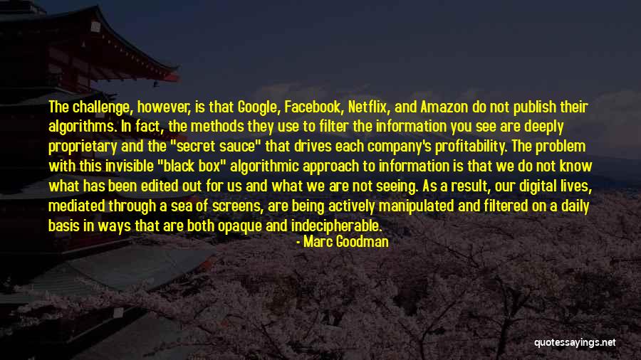 Algorithms Quotes By Marc Goodman Algorithms Quotes By Marc Goodman