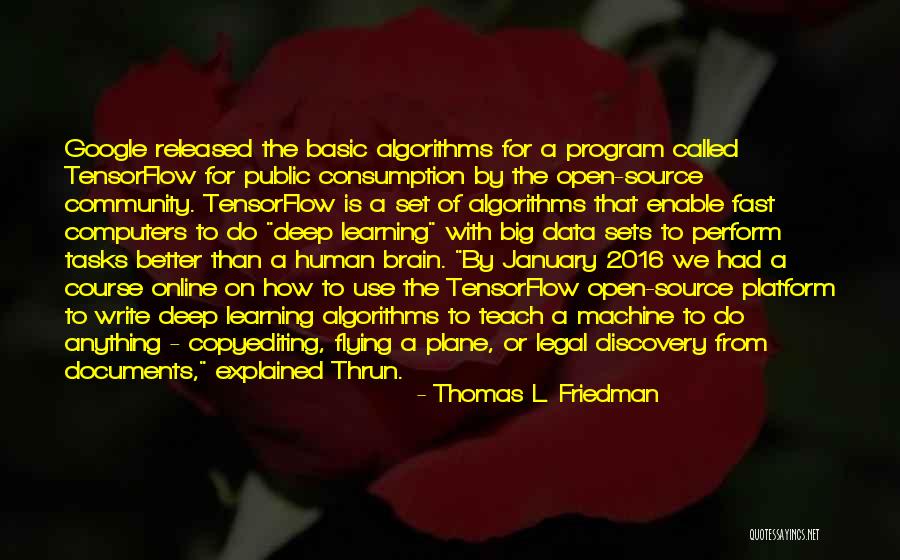 Algorithms Quotes By Thomas L. Friedman Algorithms Quotes By Thomas L. Friedman