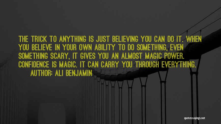 Ali Benjamin Quotes 1735136