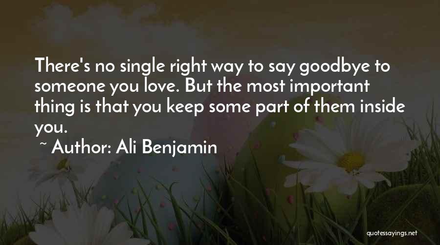 Ali Benjamin Quotes 728129