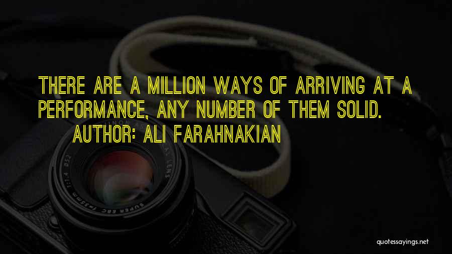 Ali Farahnakian Quotes 196433