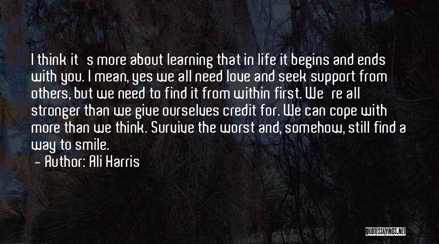 Ali Harris Quotes 445564