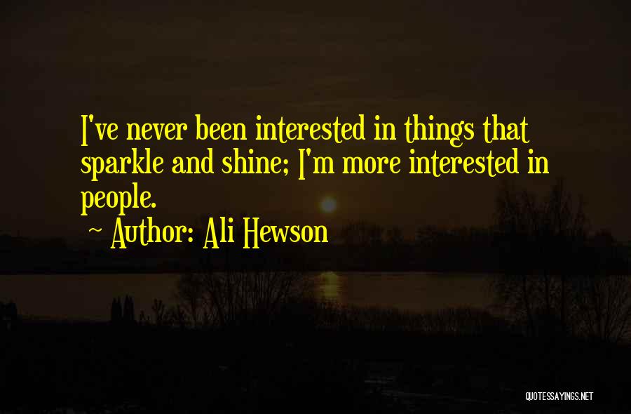 Ali Hewson Quotes 509061