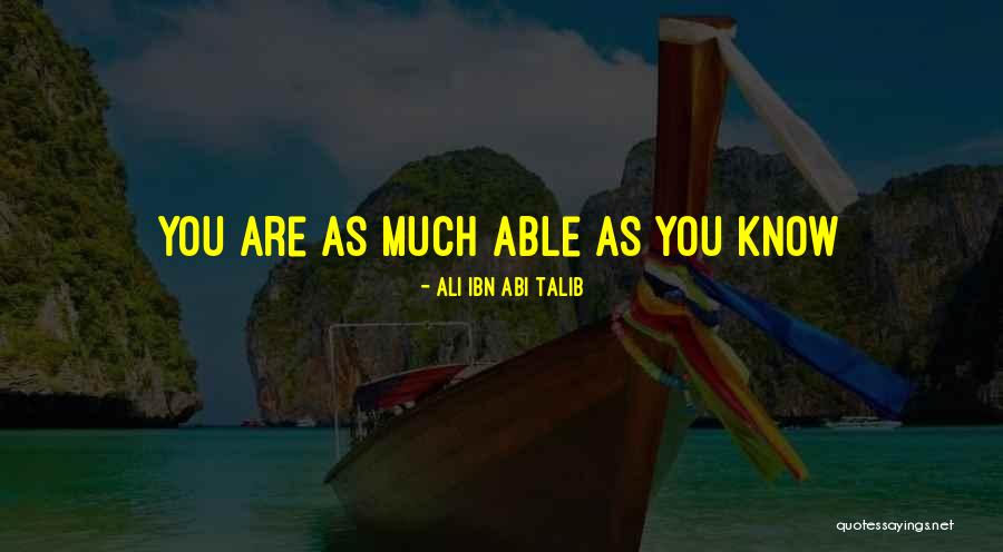 Ali Ibn Talib Quotes By Ali Ibn Abi Talib