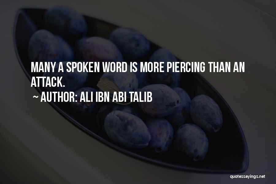 Ali Ibn Talib Quotes By Ali Ibn Abi Talib