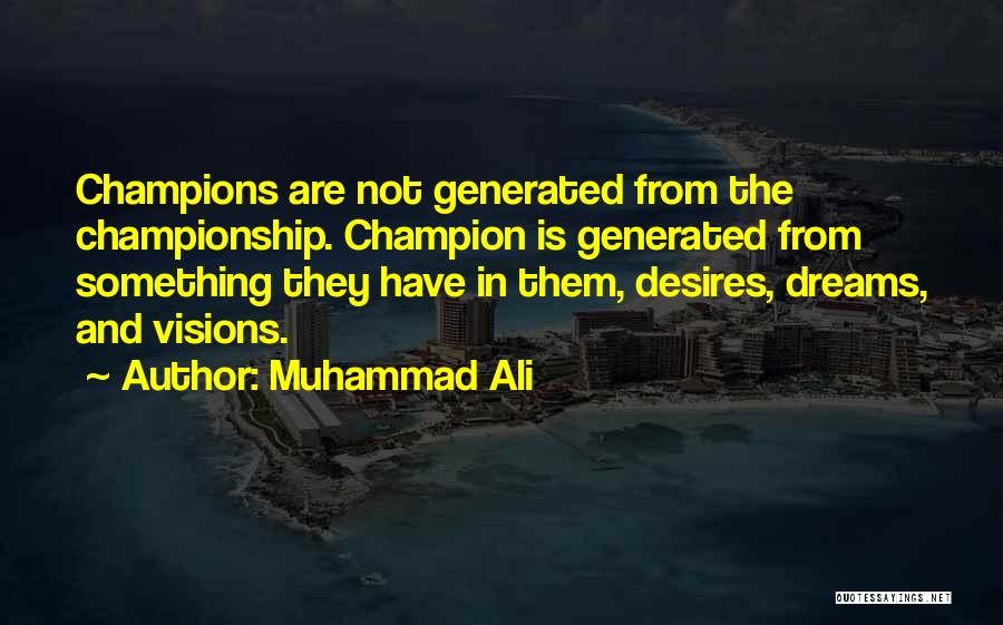 Ali Muhammad Quotes By Muhammad Ali