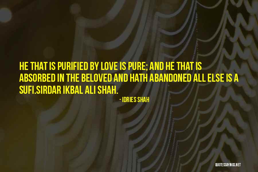 Ali Quotes By Idries Shah