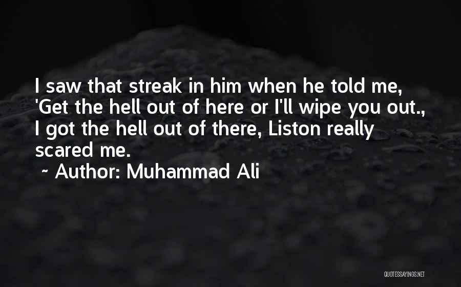 Ali Vs Liston Quotes By Muhammad Ali