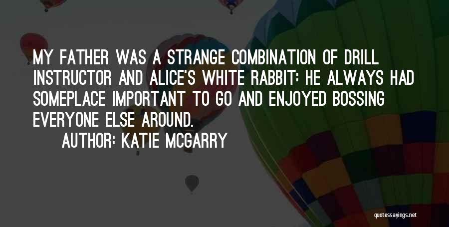 Alice And The White Rabbit Quotes By Katie McGarry