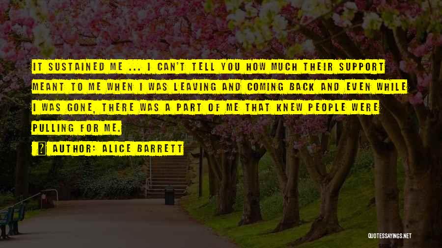 Alice Barrett Quotes 1207689