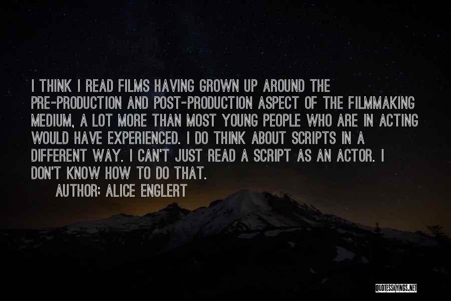 Alice Englert Quotes 1938925