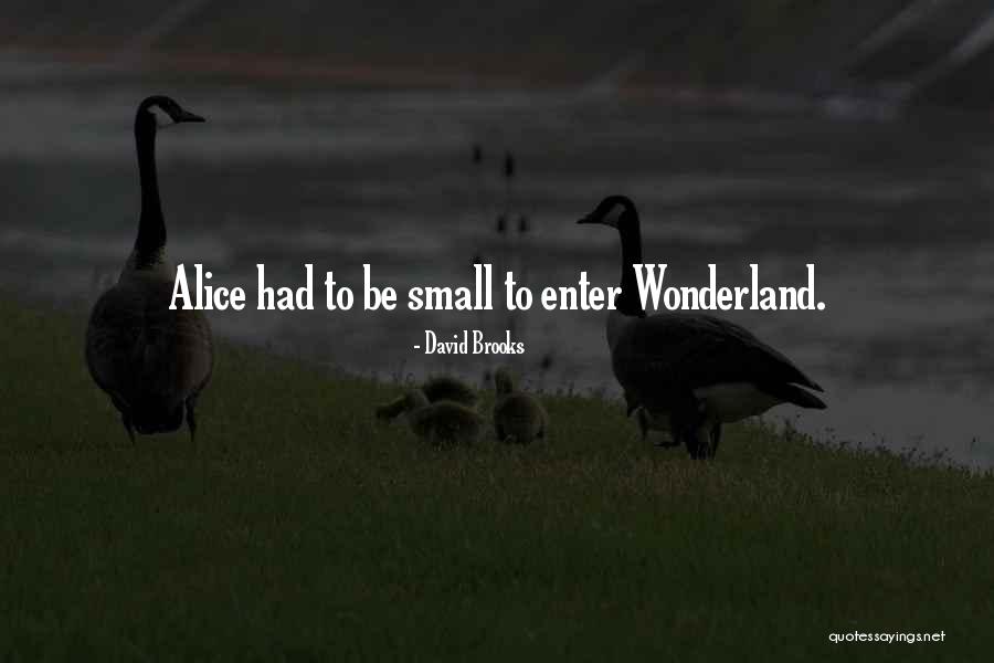 Alice In Wonderland Which Way To Go Quotes By David Brooks Alice In Wonderland Which Way To Go Quotes By David Brooks